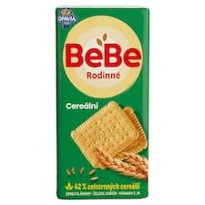 Opavia sušenky BeBe Rodinné cereální 130g