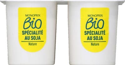 Monoprix Biologique Bio Fermentovaná sójová specialita 4x100g