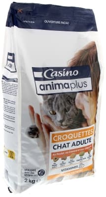 Animaplus Granule s kuřecím masem, kachnou a zeleninou pro dospělé kočky