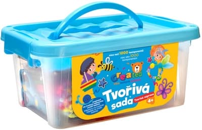 Created Tvořivá sada v plastovém boxu