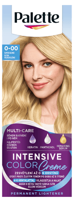 Schwarzkopf Palette Intensive Color Creme permanentní barva na vlasy 0-00 Super blond