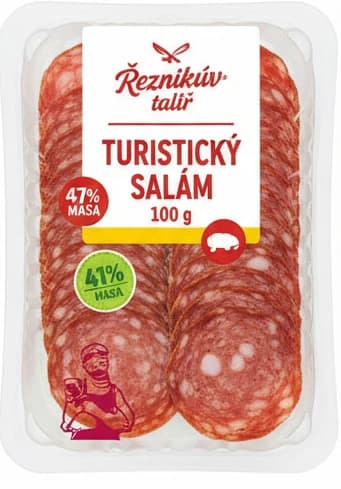 Turistický salám Řezníkův talíř