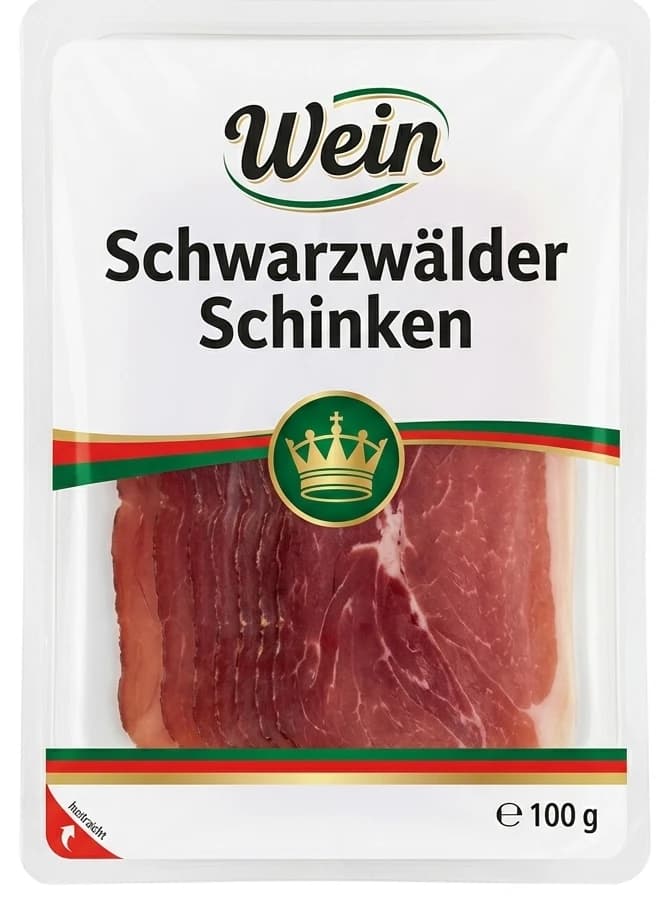 Schwarzwaldská šunka krájená