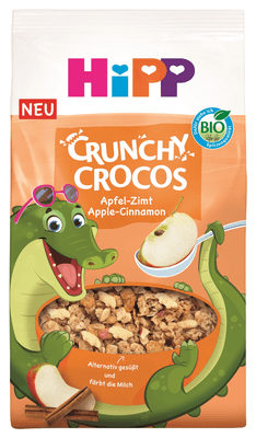 HiPP BIO křupavé Kroko müsli Jablko Skořice