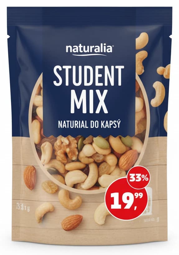 Student mix Naturalia do kapsy