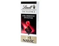 Lindt Excellence Čokoláda Intense malina 3 x 100 g