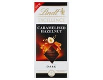Lindt Excellence Dark Čokoláda hořká s lískovými ořechy a kousky karamelu 3 x 100 g