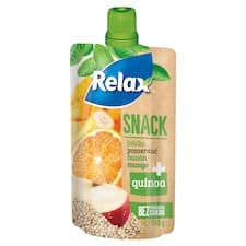 Relax Snack jablko pomeranč banán mango quinoa 100g