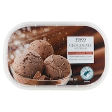Smetanový mražený krém čokoládový s kousky čokolády 900ml