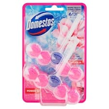 Domestos Power 5 Magnolia tuhý WC blok 2 x 50g