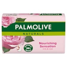 Palmolive Naturals tuhé mýdlo mléko a růže 90g
