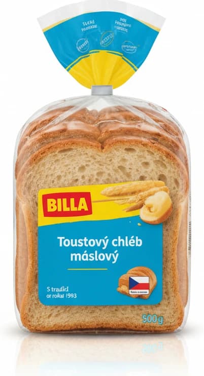 BILLA Toustový chléb máslový