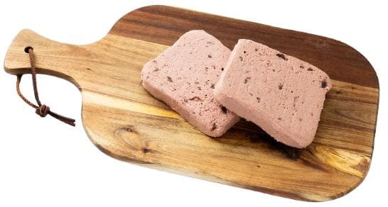 Jemná paštika s brusinkami