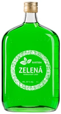Bartida Zelená Peprmint likér (20%)