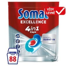 Somat Excellence 4in1 kapsle do automatické myčky nádobí 88 ks 1592,8g