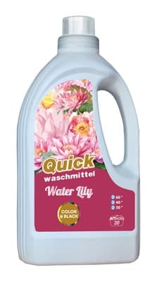 Quick Prací gel Color & black, Water Lily 1,5 l