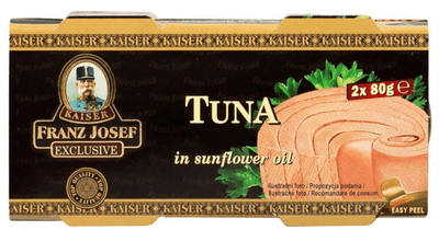 Franz Josef Kaiser Tuňák ve slunečnicovém oleji 2x80g