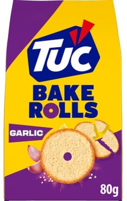 Tuc Bake Rolls příchuť Česnek