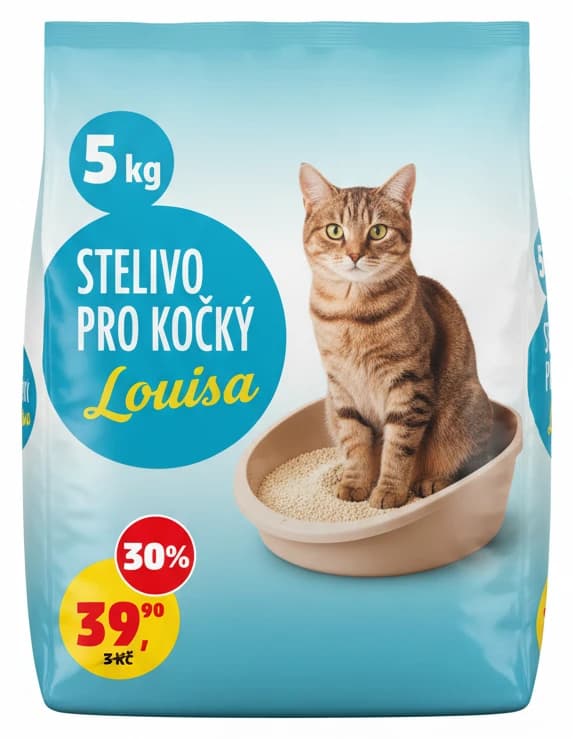 Stelivo pro kočky Louisa