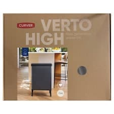 Curver Verto High Pearl Rose odpadkový koš 26,5 x 43,5 x 68,7 cm 54 l