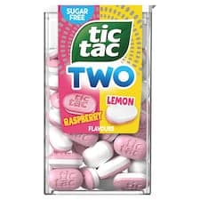 Tic Tac Two Raspberry & Lemon 38,5g