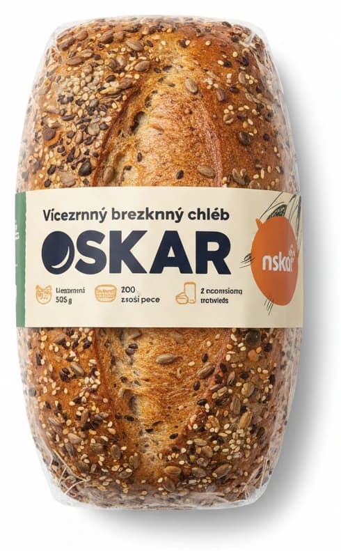Oskar Vícezrnný chléb