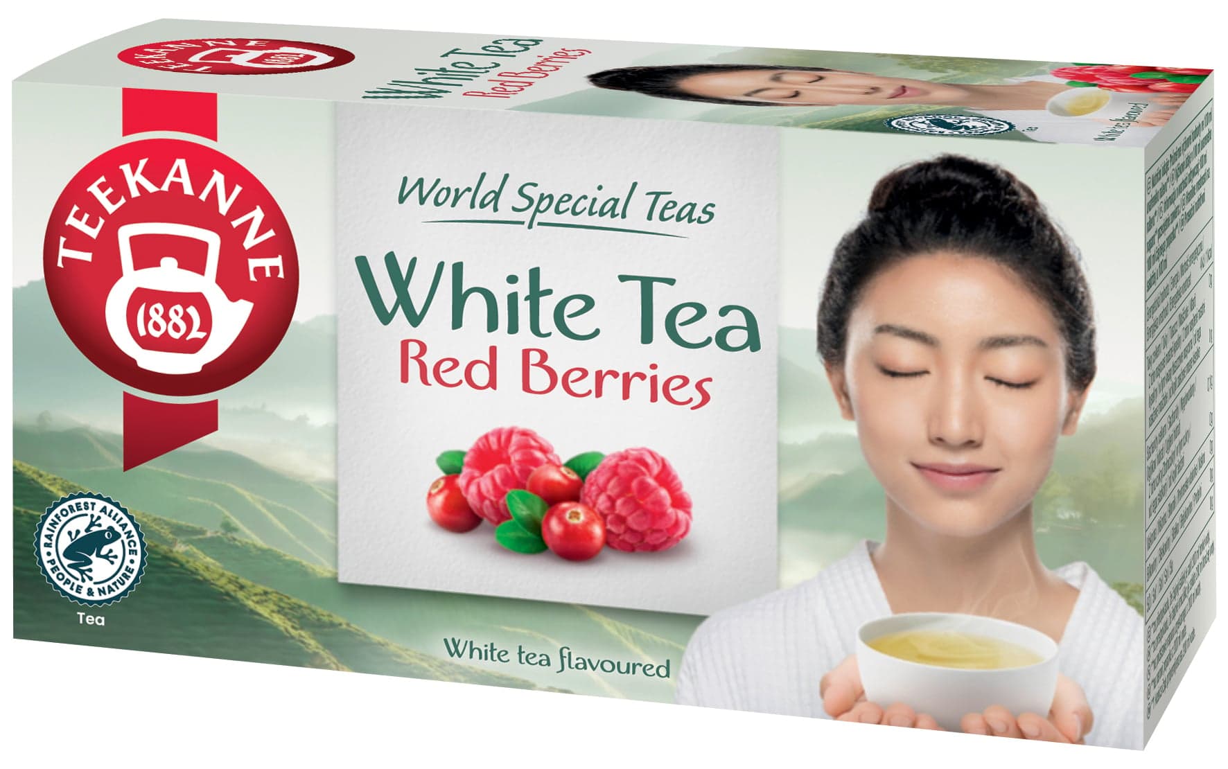 Teekanne čaj White Tea Red Berries