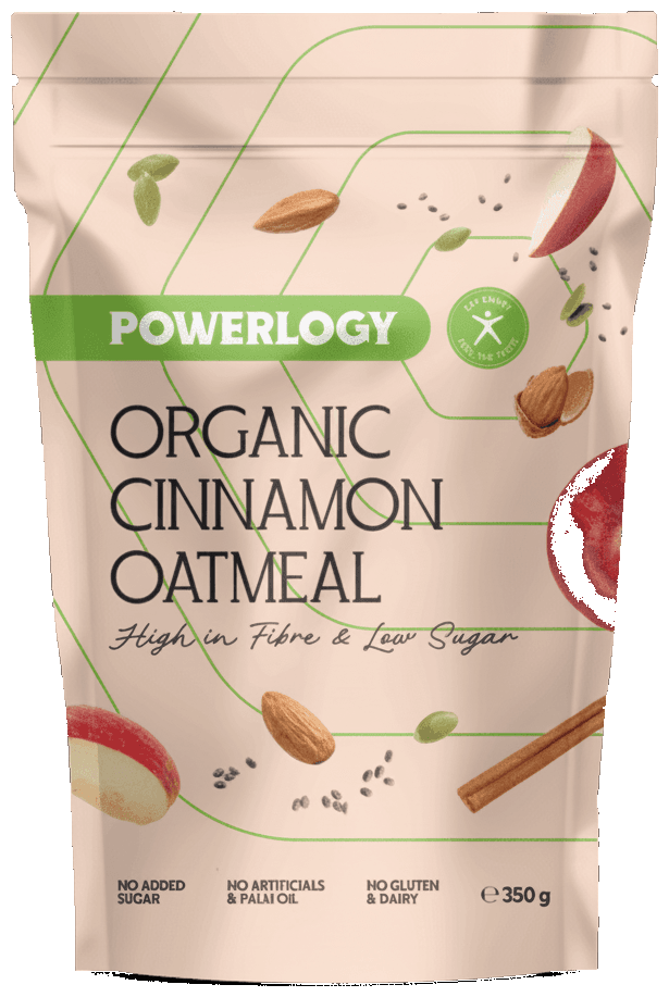 Powerlogy BIO Oatmeal skořice