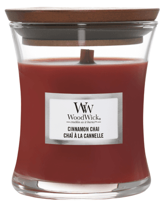 Wood Wick Cinnamon Chai svíčka váza malá
