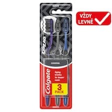 Zubní kartáček Colgate ZIG ZAG charcoal 3 ks