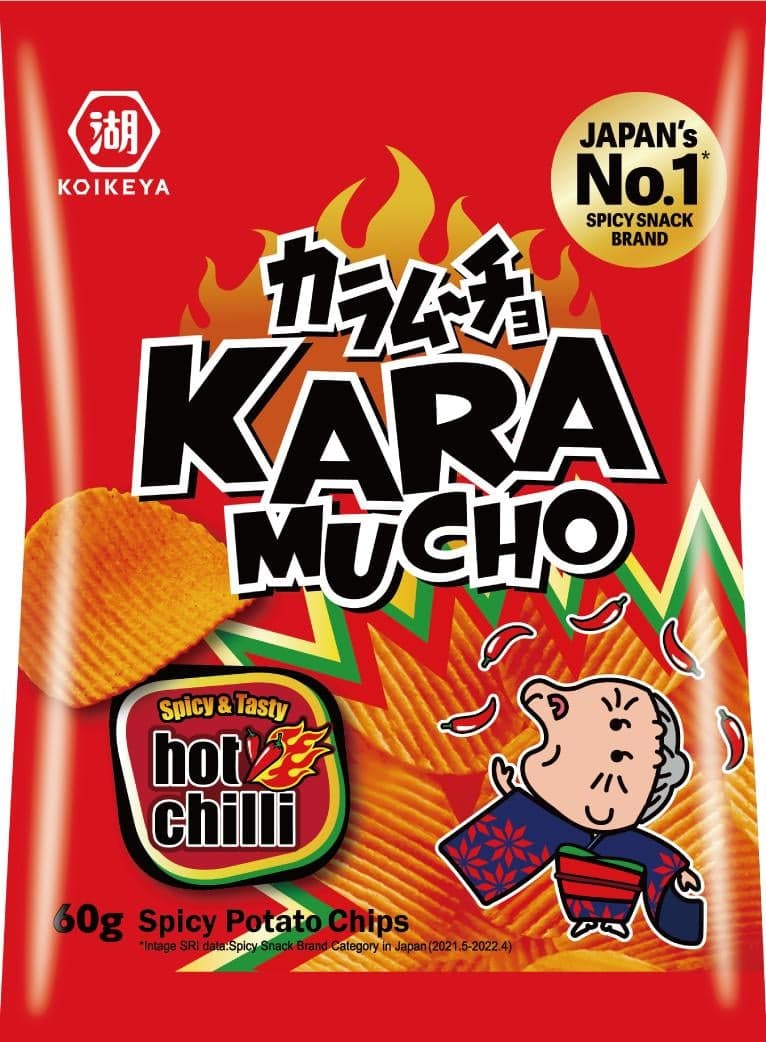 Karamucho Chipsy Hot Chili