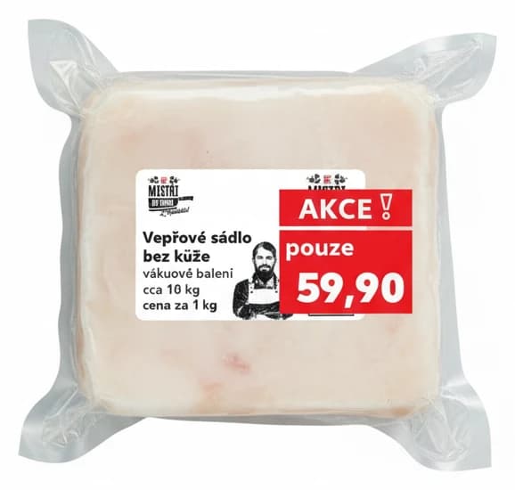 Vepřové sádlo bez kůže