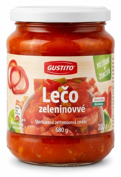 Lečo zeleninové Gustito