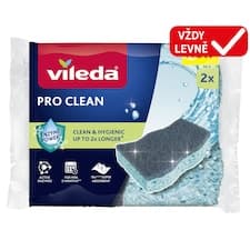 Vileda Pro Clean viskózní houbička 2 ks