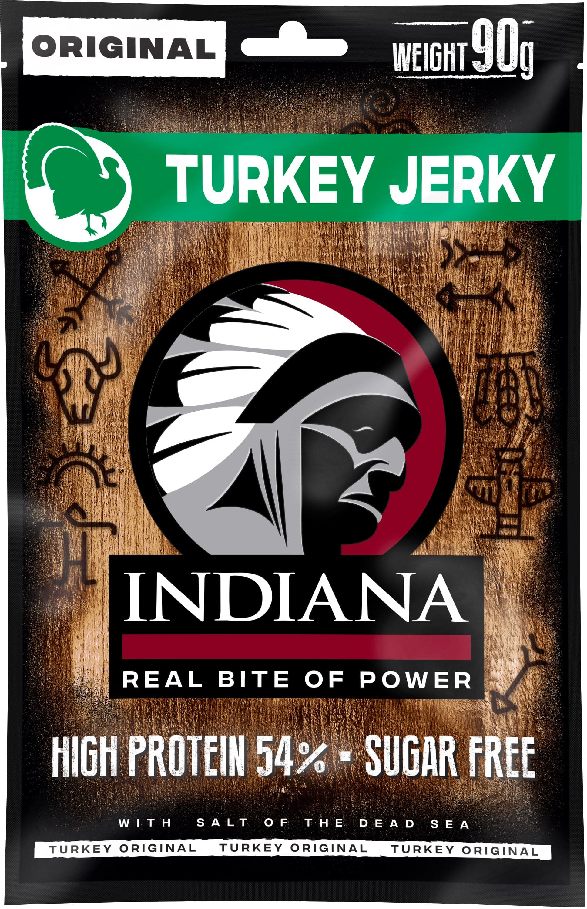 Indiana Jerky Krůtí maso sušené