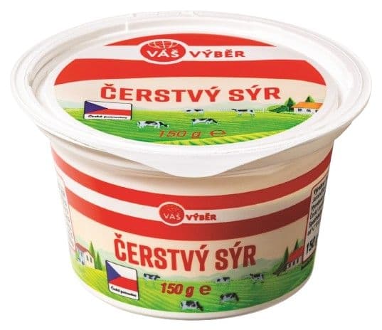Váš výběr čerstvý sýr 150 g