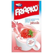 FRAPE FRAPKO instantní granulovaný nápoj do mléka jahoda
