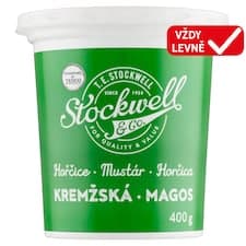 Stockwell & Co. Hořčice kremžská 400g