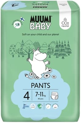 Muumi Baby Pants Maxi kalhotkové EKO pleny vel. 4 (7-11 kg)