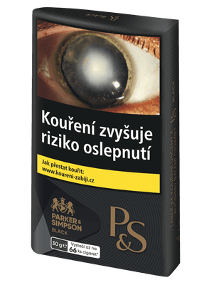 P&S Black 30 g - cigaretový tabák