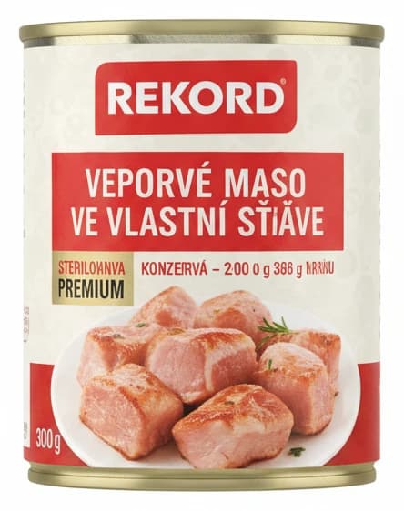 Rekord Vepřové maso ve vlastní šťávě
