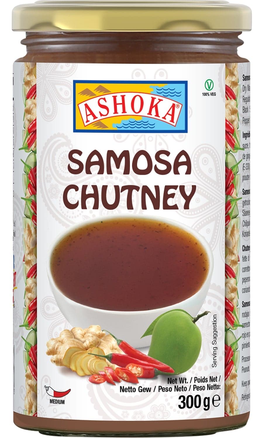 Ashoka Chutney samosa