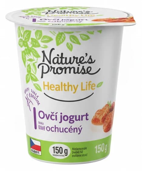 Nature's Promise Healthy Life Ovčí jogurt ochucený