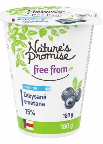 Nature's Promise Free From Zakysaná smetana 15%