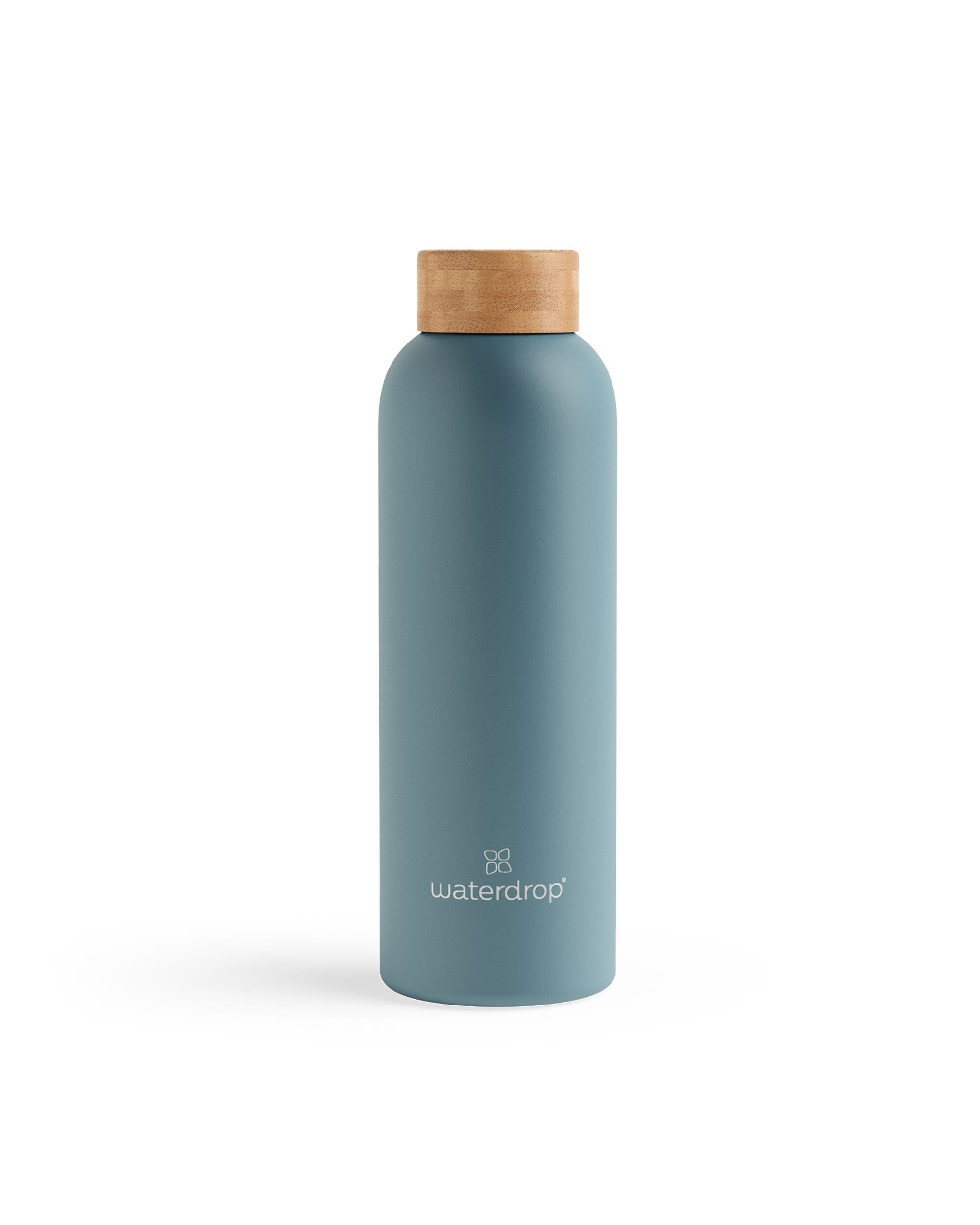 Waterdrop Termo láhev tyrkysová nerez mat 600ml
