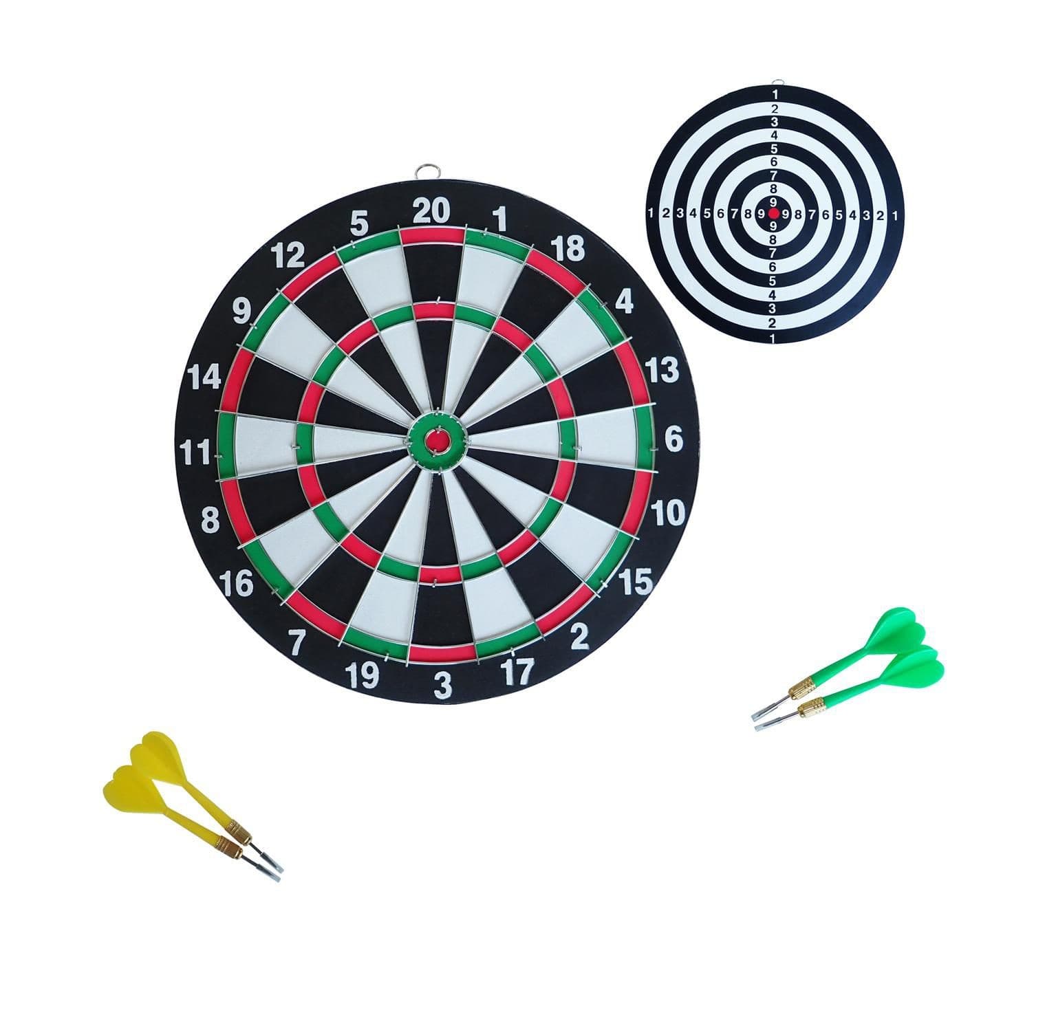 Kubisport Terč 30 cm, kovový rám, 4 šipky