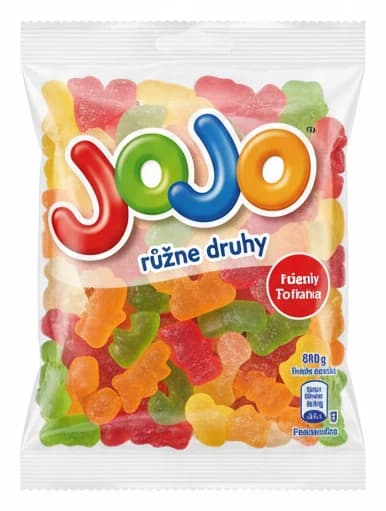 Bonbony Jojo různé druhy