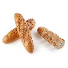 Vícezrnná bageta se záparou a kváskem 140g