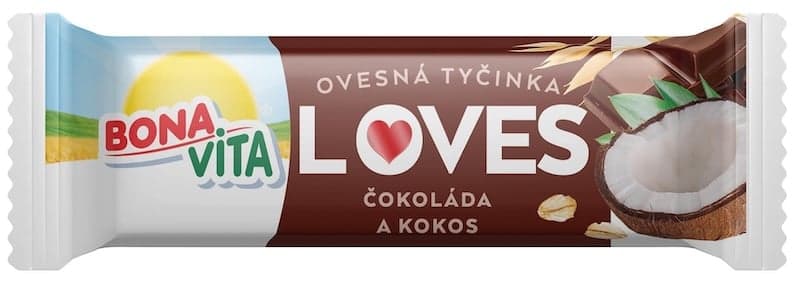 Bonavita Ovesná tyčinka čokoláda a kokos