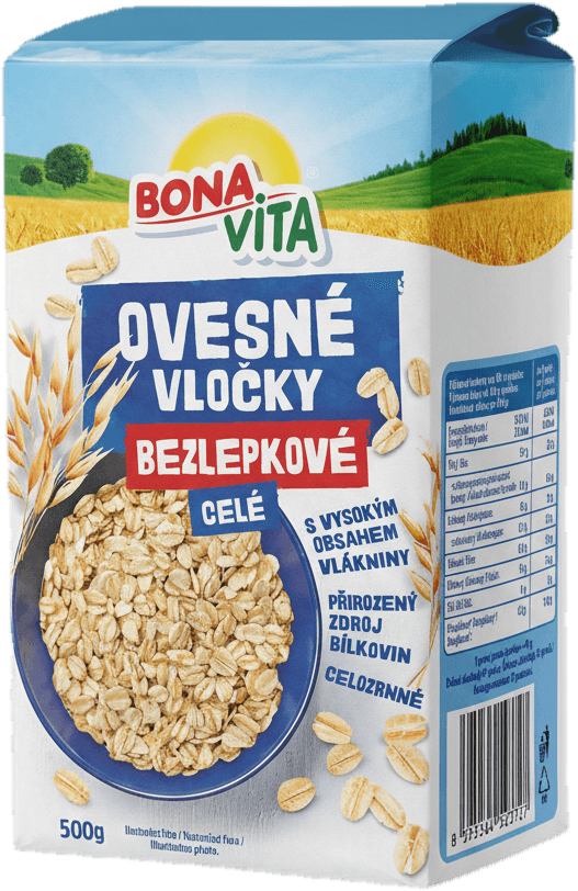 Bonavita Ovesné vločky celé bez lepku